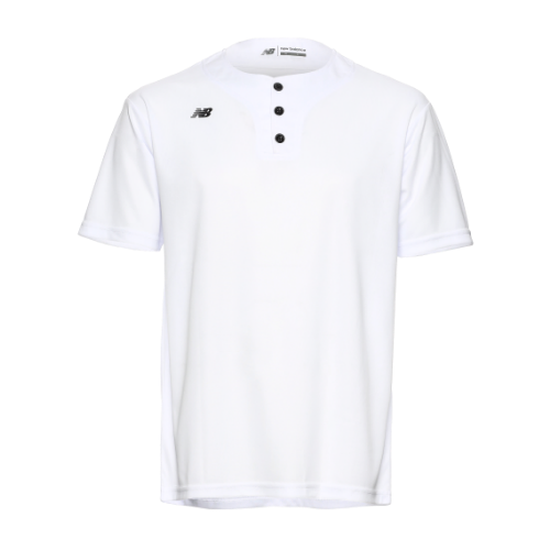 [NB]뉴발란스 트레이닝 티셔츠(버튼) 화이트 NBD4CB1101 WHITE